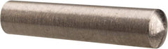 Value Collection - Size 4/0, 0.0986" Small End Diam, 0.109" Large End Diam, Passivated Stainless Steel Taper Pin - Grade 303, 18-8, 1/2" OAL, 1/2 Pin Length - Makers Industrial Supply