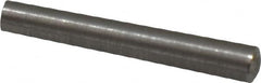 Value Collection - Size 4/0, 0.0934" Small End Diam, 0.109" Large End Diam, Passivated Stainless Steel Taper Pin - Grade 303, 18-8, 3/4" OAL, 3/4 Pin Length - Makers Industrial Supply