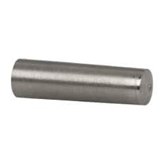 Value Collection - Size 3, 0.2034" Small End Diam, 0.219" Large End Diam, Passivated Stainless Steel Taper Pin - Grade 303, 18-8, 3/4" OAL, 3/4 Pin Length - Makers Industrial Supply