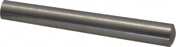 Value Collection - Size 6, 0.289" Small End Diam, 0.341" Large End Diam, Passivated Stainless Steel Taper Pin - Grade 303, 18-8, 2-1/2" OAL, 2-1/2 Pin Length - Makers Industrial Supply