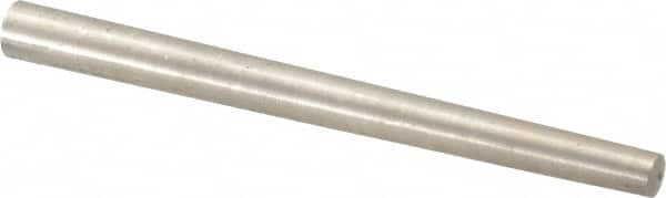 Value Collection - Size 6, 0.2578" Small End Diam, 0.341" Large End Diam, Passivated Stainless Steel Taper Pin - Grade 303, 18-8, 4" OAL, 4 Pin Length - Makers Industrial Supply