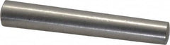 Value Collection - Size 7, 0.357" Small End Diam, 0.409" Large End Diam, Passivated Stainless Steel Taper Pin - Grade 303, 18-8, 2-1/2" OAL, 2-1/2 Pin Length - Makers Industrial Supply