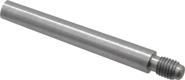 Value Collection - Size 5, 0.287" Large End Diam, Uncoated Steel 1/4-28 Threaded Taper Pin - Makers Industrial Supply