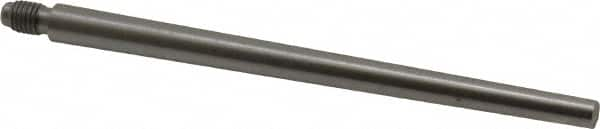 Value Collection - Size 5, 0.287" Large End Diam, Uncoated Steel 1/4-28 Threaded Taper Pin - Grade C-12L14, 4 Pin Length - Makers Industrial Supply