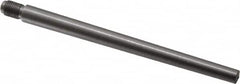 Value Collection - Size 7, 0.407" Large End Diam, Uncoated Steel 3/8-24 Threaded Taper Pin - Grade C-12L14, 5 Pin Length - Makers Industrial Supply