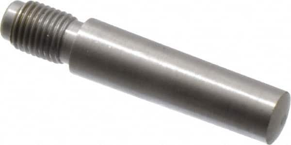 Value Collection - Size 8, 0.49" Large End Diam, Uncoated Steel 7/16-20 Threaded Taper Pin - Grade C-12L14, 1-3/4 Pin Length - Makers Industrial Supply