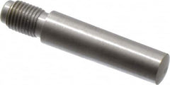 Value Collection - Size 8, 0.49" Large End Diam, Uncoated Steel 7/16-20 Threaded Taper Pin - Grade C-12L14, 1-3/4 Pin Length - Makers Industrial Supply