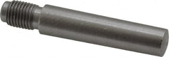 Value Collection - Size 8, 0.49" Large End Diam, Uncoated Steel 7/16-20 Threaded Taper Pin - Grade C-12L14, 2 Pin Length - Makers Industrial Supply