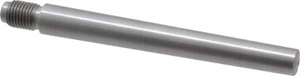 Value Collection - Size 8, 0.49" Large End Diam, Uncoated Steel 7/16-20 Threaded Taper Pin - Grade C-12L14, 4 Pin Length - Makers Industrial Supply