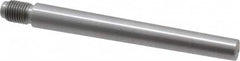 Value Collection - Size 8, 0.49" Large End Diam, Uncoated Steel 7/16-20 Threaded Taper Pin - Grade C-12L14, 4 Pin Length - Makers Industrial Supply