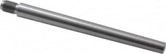 Value Collection - Size 9, 0.589" Large End Diam, Uncoated Steel 1/2-20 Threaded Taper Pin - Grade C-12L14, 6 Pin Length - Makers Industrial Supply