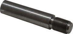 Value Collection - Size 10, 0.704" Large End Diam, Uncoated Steel 5/8-18 Threaded Taper Pin - Grade C-12L14, 2-1/2 Pin Length - Makers Industrial Supply