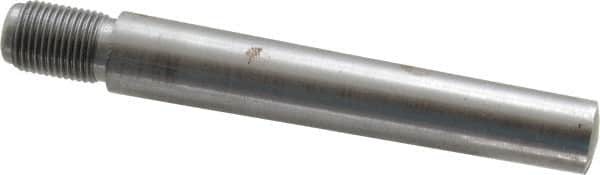 Value Collection - Size 10, 0.704" Large End Diam, Uncoated Steel 5/8-18 Threaded Taper Pin - Grade C-12L14, 4 Pin Length - Makers Industrial Supply