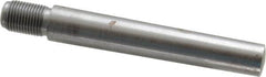 Value Collection - Size 10, 0.704" Large End Diam, Uncoated Steel 5/8-18 Threaded Taper Pin - Grade C-12L14, 4 Pin Length - Makers Industrial Supply