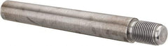 Value Collection - Size 10, 0.704" Large End Diam, Uncoated Steel 5/8-18 Threaded Taper Pin - Grade C-12L14, 4-1/2 Pin Length - Makers Industrial Supply