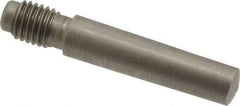 Value Collection - Size 4, 0.248" Large End Diam, Passivated Stainless Steel 1/4-28 Threaded Taper Pin - Grade 303, 18-8, 1 Pin Length - Makers Industrial Supply