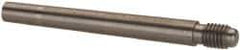 Value Collection - Size 4, 0.248" Large End Diam, Passivated Stainless Steel 1/4-28 Threaded Taper Pin - Grade 303, 18-8, 2 Pin Length - Makers Industrial Supply