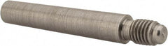 Value Collection - Size 5, 0.287" Large End Diam, Passivated Stainless Steel 1/4-28 Threaded Taper Pin - Grade 303, 18-8, 1-1/2 Pin Length - Makers Industrial Supply