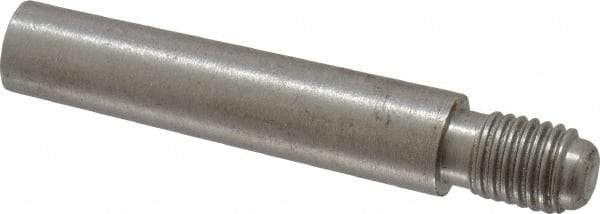 Value Collection - Size 6, 0.339" Large End Diam, Passivated Stainless Steel 5/16-24 Threaded Taper Pin - Grade 303, 18-8, 1-1/2 Pin Length - Makers Industrial Supply