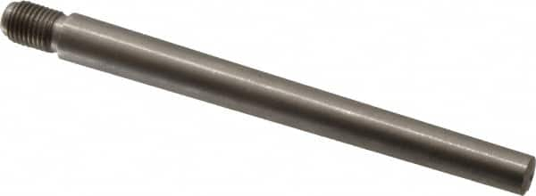 Value Collection - Size 7, 0.407" Large End Diam, Passivated Stainless Steel 3/8-24 Threaded Taper Pin - Grade 303, 18-8, 4 Pin Length - Makers Industrial Supply