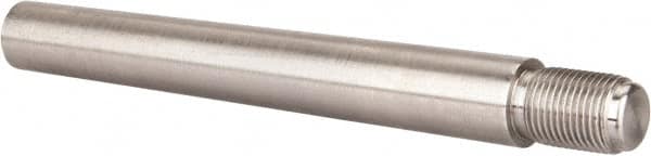 Value Collection - Size 10, 0.704" Large End Diam, Passivated Stainless Steel 5/8-18 Threaded Taper Pin - Grade 303, 18-8, 5 Pin Length - Makers Industrial Supply