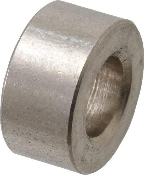 Electro Hardware - 0.257" ID x 1/2" OD, 1/4 Screw, Grade 18-8 & 303 Stainless Steel Female Unthreaded Circuit Board Spacer - Round Body, Uncoated, 1/4" OAL - Makers Industrial Supply