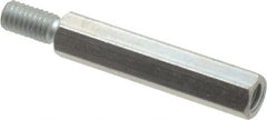 Electro Hardware - 1/4-20, 1" OAL, 1/2" Across Flats, Steel Male/Female Hex Circuit Board Standoff - Makers Industrial Supply