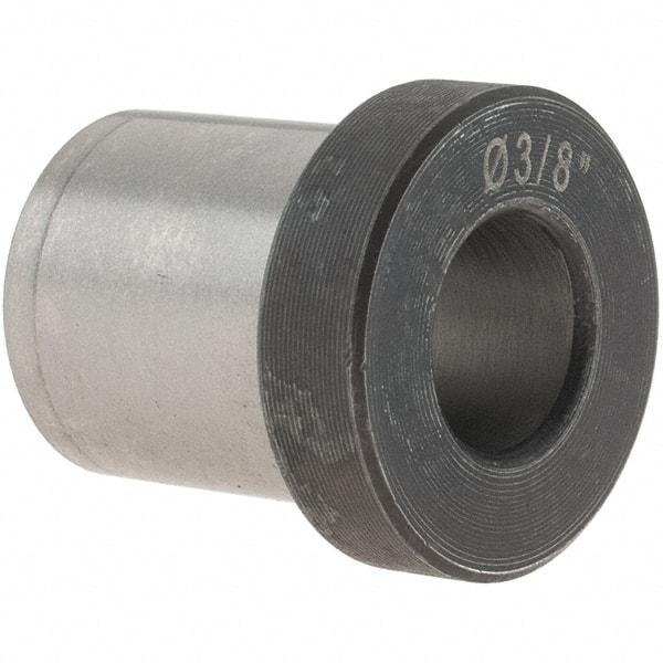 Value Collection - Type H, 3/8" Inside Diam, Head, Press Fit Drill Bushing - 5/8" Body Outside Diam, 5/8" Length Under Head, Steel - Makers Industrial Supply