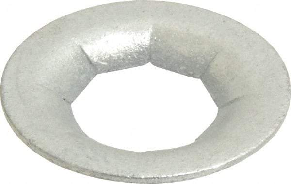 Au-Ve-Co Products - 1" OD, Spring Steel Push Nut - Zinc-Plated, 1/2" Shaft Diam - Makers Industrial Supply