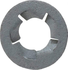 Au-Ve-Co Products - 5/16" Screw, 5/8" OD, Spring Steel Push Nut - Zinc-Plated - Makers Industrial Supply