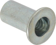 Value Collection - 5/16-18, 0.03 to 0.115" Grip, 27/64" Drill, Steel Standard Rivet Nut - Flat Head - Makers Industrial Supply