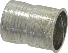 Marson - 3/8-16, 0.74" OAL, Thread-Sert Threaded Insert - 0.562" Hole Diam, 0.6" Head Diam, Steel - Makers Industrial Supply