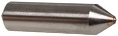 Norton - 1/4 Carat Single Point Diamond Dresser - 3/8" Shank Diam, 60° Included Angle - Makers Industrial Supply