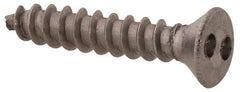 Made in USA - #6 Flat Head Spanner Sheet Metal Screw - Stainless Steel, 3/4" OAL, Grade 18-8 - Makers Industrial Supply