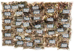 Value Collection - 2,875 Piece Bolt Assortment - 1/4-20 to 1/2-13 Thread, Grade 8 - Makers Industrial Supply