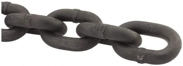 Peerless Chain - 5/8" Welded Alloy Chain - 18,100 Lb Capacity, Grade 80, Alloy Steel, Black Finish - Makers Industrial Supply