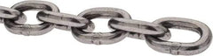 Peerless Chain - 1/4" Welded Proof Coil Chain - 1,300 Lb Capacity, Grade 30, Carbon Steel, Self-Colored Finish - Makers Industrial Supply