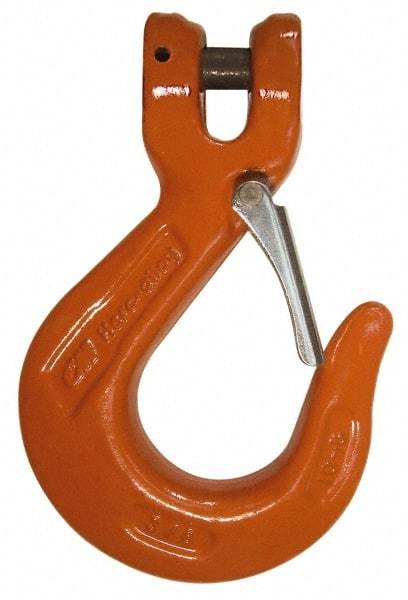 CM - 3/4 Inch Chain Diameter, Grade 80 Clevis Hook - 28,300 Lbs. Load Capacity, 13/16 Inch Inside Diameter, 2-1/2 Inch Hook Throat, 1-3/4 Inch Hook Width - Makers Industrial Supply