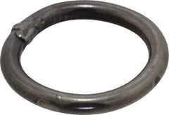 Campbell - 1/4 Inch Wire Size Welding Ring - 1-1/2 Inch Inside Diameter, 450 Lbs. Load Limit, Bright Finish - Makers Industrial Supply