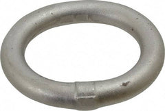 Campbell - 1/2 Inch Wire Size Welding Ring - 2-1/2 Inch Inside Diameter, 1,400 Lbs. Load Limit, Bright Finish - Makers Industrial Supply