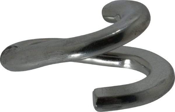 Peerless Chain - Zinc Plated Carbon Steel Open End Link - 5/16" Diameter, 675 Lb Load Limit - Makers Industrial Supply