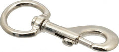 Value Collection - 4-5/16" Long Oval Swivel Eye Bolt Snap - Zinc Alloy with 1/2" Snap Opening - Makers Industrial Supply