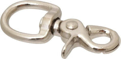 Value Collection - 2-5/8" Long Swivel Eye Trigger Snap - Zinc Alloy with 3/8" Snap Opening - Makers Industrial Supply