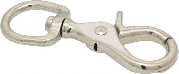 Value Collection - 3-15/16" Long Swivel Eye Trigger Snap - Zinc Alloy with 3/4" Snap Opening - Makers Industrial Supply