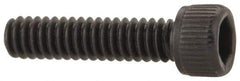 Unbrako - #2-56 UNC Hex Socket Drive, Socket Cap Screw - Alloy Steel, Black Oxide Finish, 3/8" Length Under Head - Makers Industrial Supply