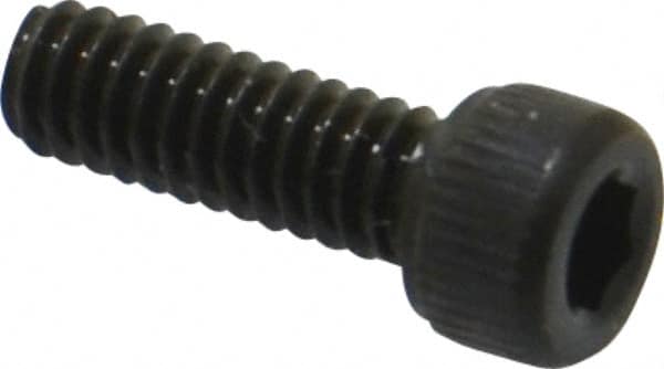 Unbrako - #5-40 UNC Hex Socket Drive, Socket Cap Screw - Alloy Steel, Black Oxide Finish, 3/8" Length Under Head - Makers Industrial Supply