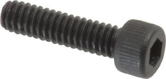 Unbrako - #5-40 UNC Hex Socket Drive, Socket Cap Screw - Alloy Steel, Black Oxide Finish, 1/2" Length Under Head - Makers Industrial Supply