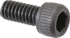 Unbrako - #8-32 UNC Hex Socket Drive, Socket Cap Screw - Alloy Steel, Black Oxide Finish, 3/8" Length Under Head - Makers Industrial Supply