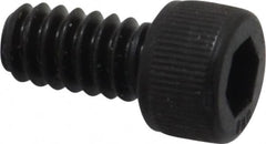 Unbrako - #10-24 UNC Hex Socket Drive, Socket Cap Screw - Alloy Steel, Black Oxide Finish, 3/8" Length Under Head - Makers Industrial Supply