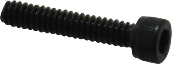 Unbrako - #10-24 UNC Hex Socket Drive, Socket Cap Screw - Alloy Steel, Black Oxide Finish, 1" Length Under Head - Makers Industrial Supply